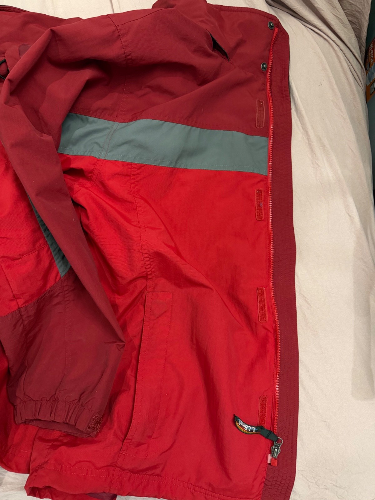 LL Bean Rain Jacket, Waterproof, Windproof, Lined… - image 8
