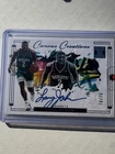 2023-24 Panini Impeccable Larry Johnson Canvas Creations Autograph CCS-LJC 70/75