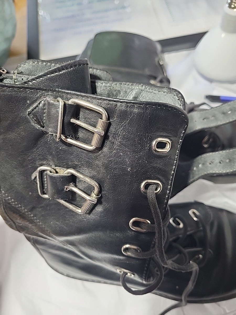 Zodiac Biker Boots Zodiac Angels Women's 6.5 Quality Leather USA View 5