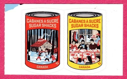 CANADA 2026 SUGAR SHACKS SET OF 2 FROM BOOKLET