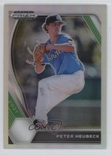 2021 Panini Prizm Draft Picks Silver Prizm Peter Heubeck #PDP101 1dl2