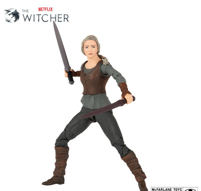 McFarlane Netflix The Witcher Ciri 7'' Collectable Action Figure Brand New Sealed