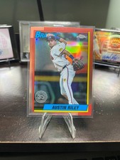 2025 Topps Chrome - 1990 Topps Baseball Austin Riley #90CB-1