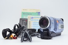 AS-IS Sony DCR-TRV240 Hi8 Camcorder Power Switch Issue NightShot Tested Japan