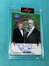 2026 Leaf Metal Presidents Day John Goodman Auto 1/1 John Tyler #BA-JG1 HTF!