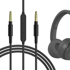 Geekria Audio Cable with Mic for Beats Studio Pro, Solo3.0, Studio3 4 ft 