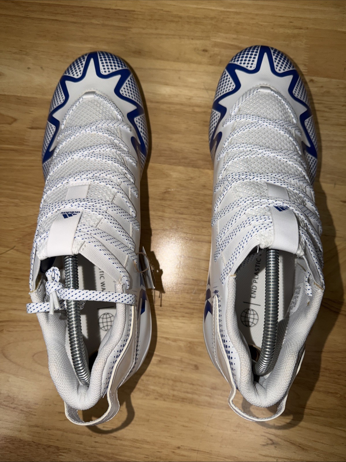 Adidas Freak 22 Football Cleats Shoes White Team Royal Blue GZ3872 Men’s 15 NEW thumbnail 6