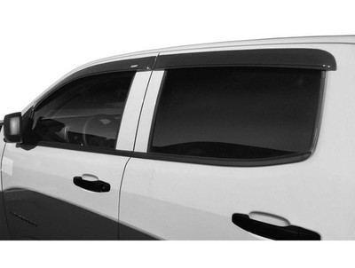 Husky Low Profile Ventvisor Smk Fits 15-25 Colorado/Canyon Crew Cab 4pc O/S Mnt