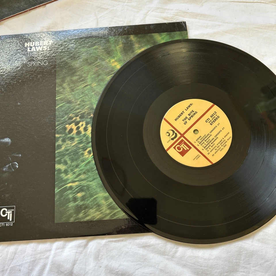Hubert Laws-The Rite Of Spring - LP - 1972 - CTI Records – CTI 6012 - VG COPY - Image 4 of 4