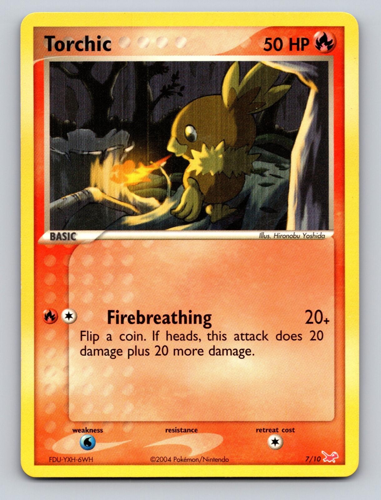 Torchic 7/10 EX Trainer Kit Latias Pokemon NM