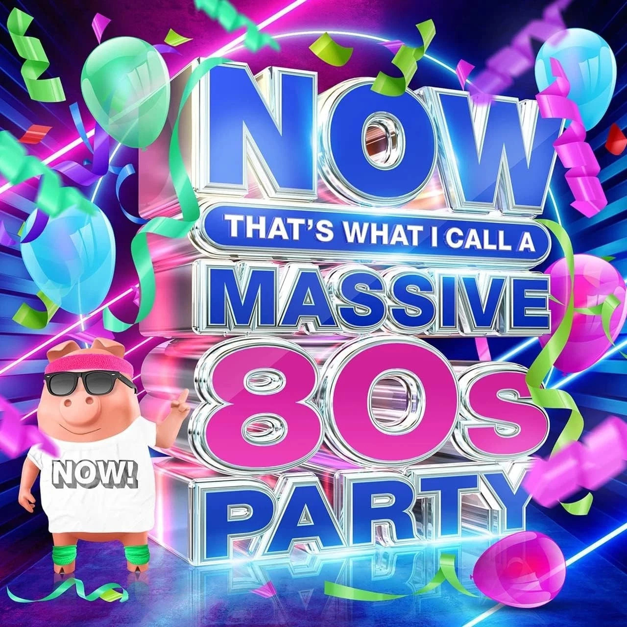 Various Artists : NOW That's What I Call a Massive 80s Party CD Box Set 4 discs