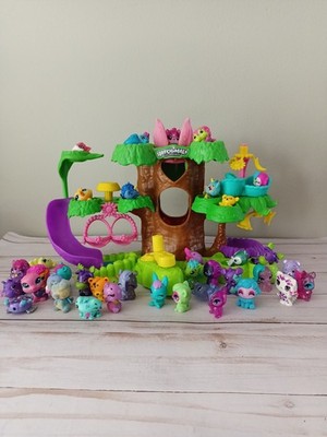 Hatchimals Colleggtibles Hatchery Nursery Jungle Tree House Set w 42 Figures