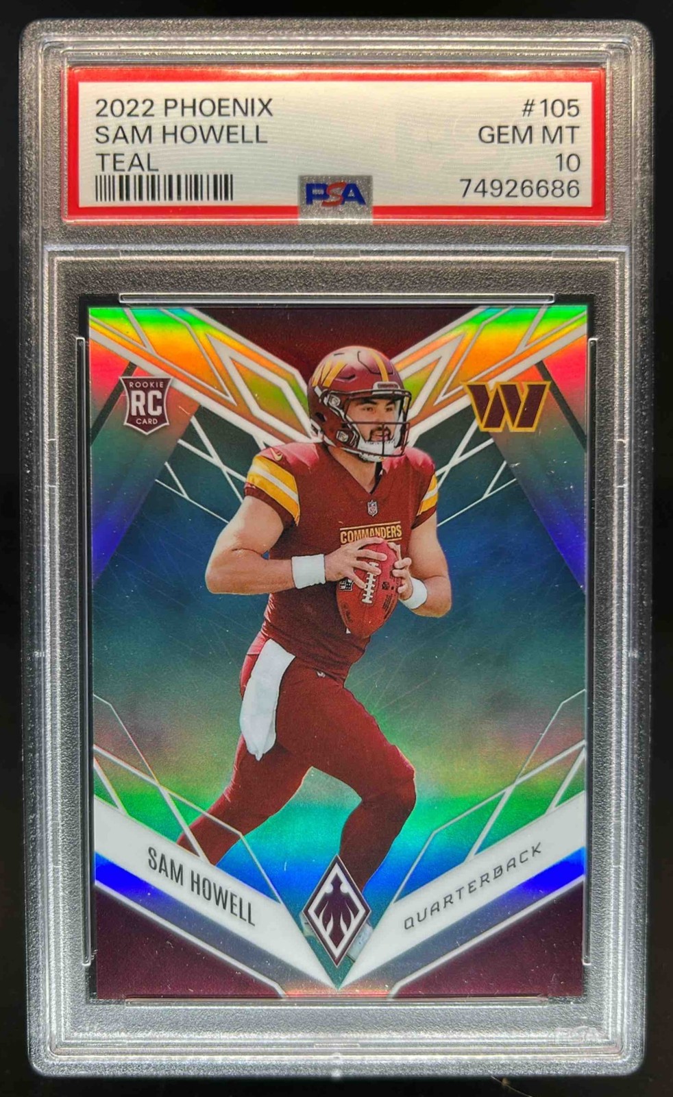 Sam Howell Panini Phoenix #105 Teal