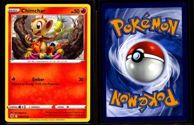 3x Chimchar 24/172 Fire Type NM TCG Pokemon 0103#57-60