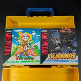 Virtual Boy game set of 6 with bonus #5d8007