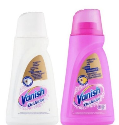 Vanish Follikel Reinigungsflüssigkeit Paket 1+1L -Für Weiße Und Farbige Kleidung