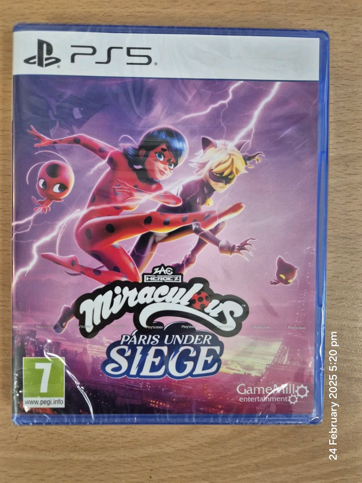 Miraculous: Paris Under Siege (PlayStation PS5) 3PM Dispatch - Brand New &Sealed
