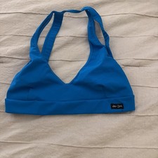 Jo+Jax Kids blue  Dance Sports Bra Youth Large Activewear 