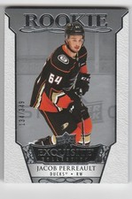 HOCKEY NHL 22/23 EXQUISITE  ROOKIE  JACOB PERREAULT  ANAHEIM DUCKS #R-24