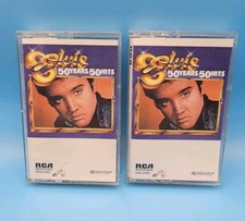 1985 Elvis Presley 50 Years 50 Hits RCA Cassette, Lot Of 2 Different Cassettes