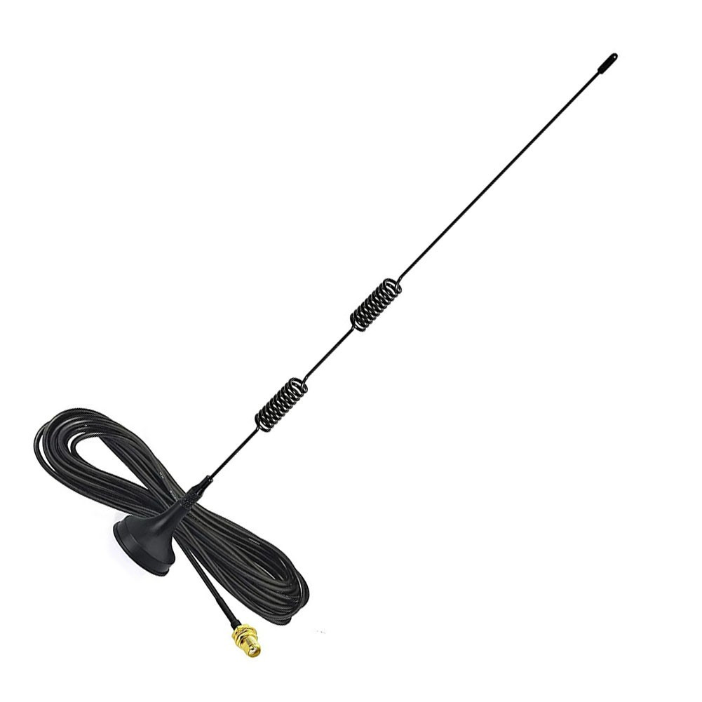 Long Range Dual Band VHF UHF Amateur Radio Antenna Magnetic Base 1 Piece