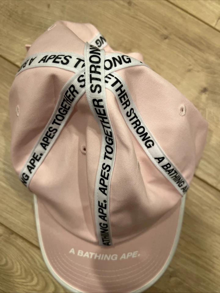 A Bathing Ape Pink Hat Rare and Old! - Image 3 of 4
