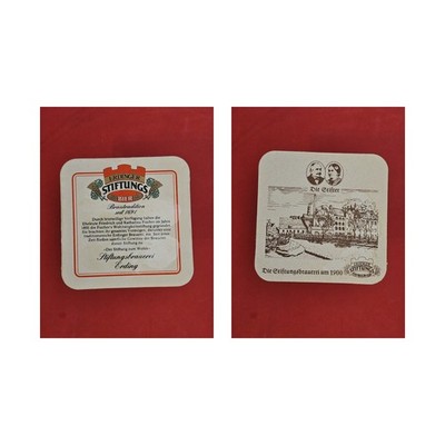 Stiftungsbrauerei Erding Die Stifter Brauerei Bierdeckel Bier