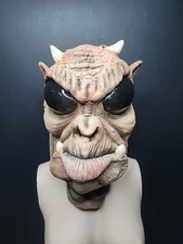 Vintage The Paper Magic Group Elemental Demon Monster Halloween Mask 2000