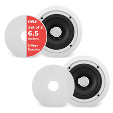 PDIC60 6.5 Inch 250 Watt 2 Way round in Wall Home Speakers System