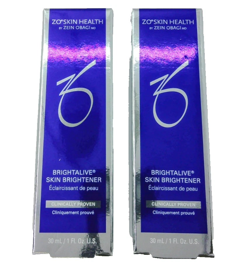Zo Skin Health Brightalive 30 ml/1 fl oz NIB AUTH [2-Pack]