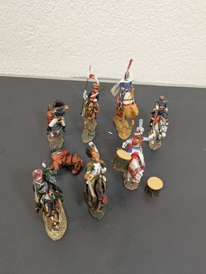 Delprado ''Napoleonischen Kriege'' Reiter Konvolut tlw. defekt Bastelware