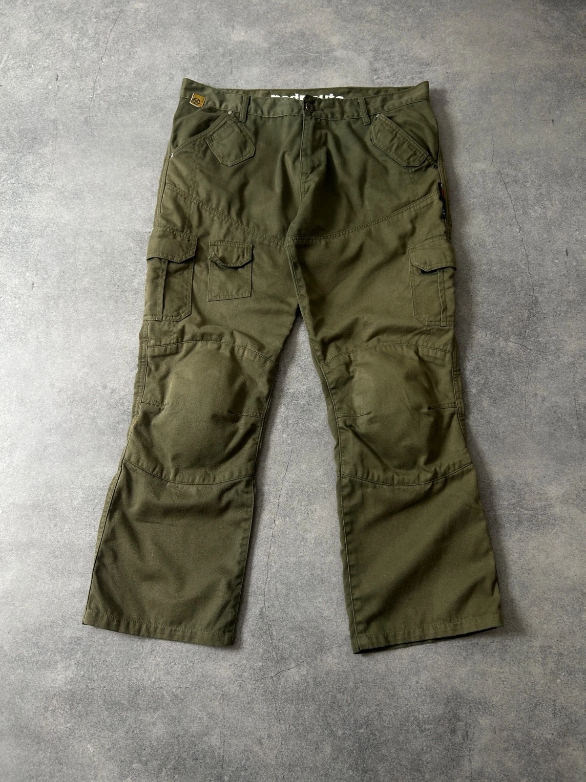 Red Route london Cargo olive cargo pants mens size Xl