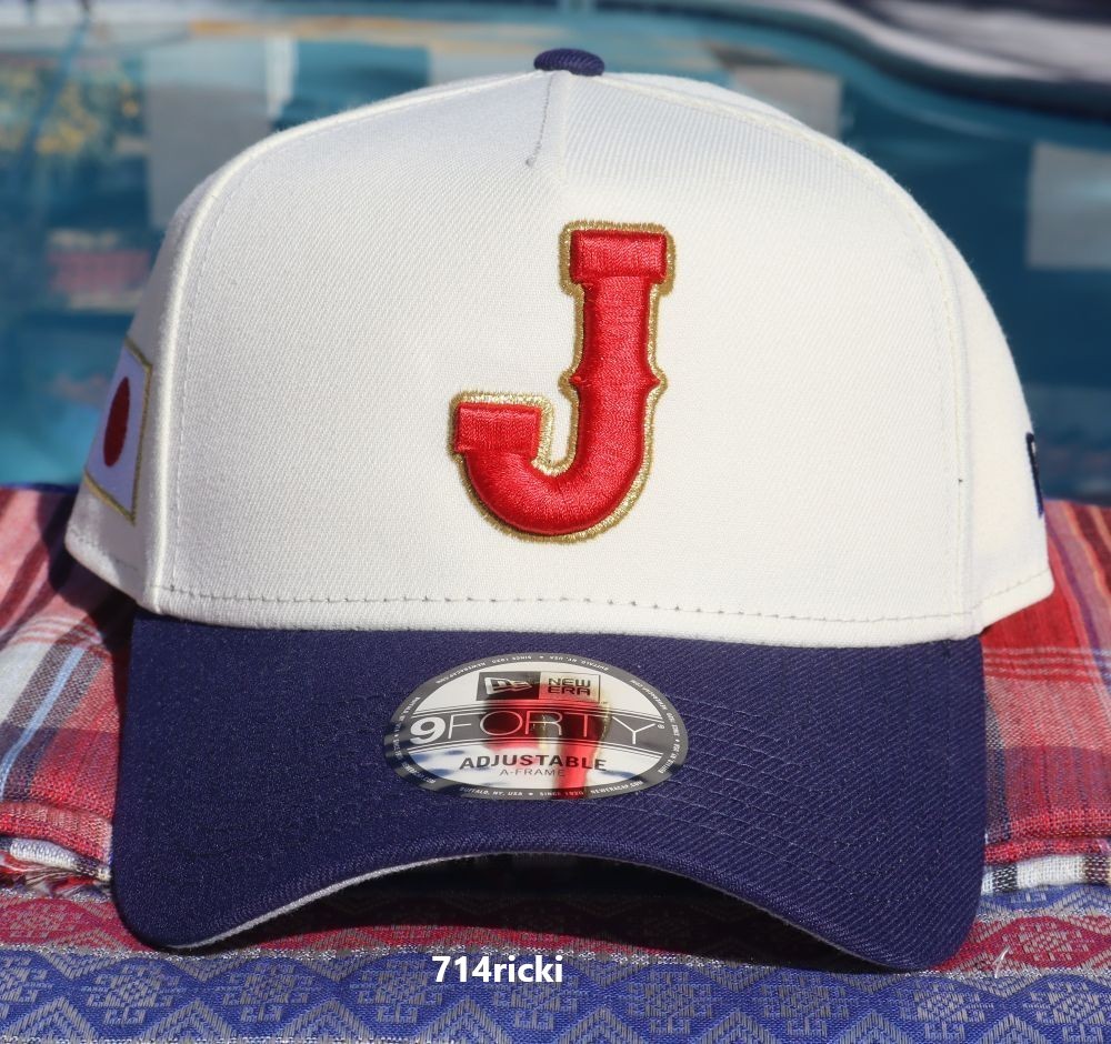 2026 WBC Japan World Baseball Classic Snapback Hat New Era 9FORTY
