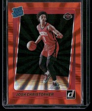 2021-22 Donruss #250 Josh Christopher Orange Laser