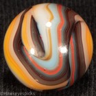 Sammy's Mountain *THUNDERBIRD OXBLOOD Swirl Marble 5/8"- Mint Hawkeyespicks sg — photo 1