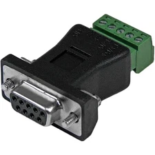 StarTech RS422 RS485 Serial DB9 to Terminal Block Adapter (DB92422)