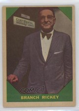 1960 Fleer Baseball Greats Branch Rickey #55 HOF 0d08