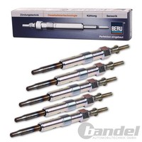 5 Beru GlÜHkerzen Passend FüR Mercedes 190 E201 W124 W463 W463 250 D Td T1