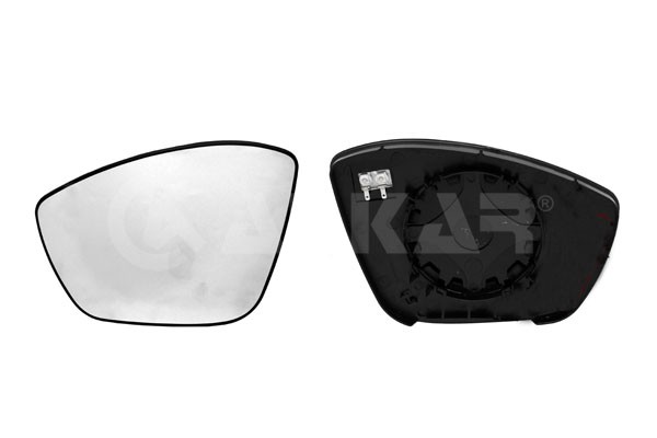 Spiegelglas Aussenspiegel Links FÜR Opel Corsa F (P2JO) - Alkar 6434881-image