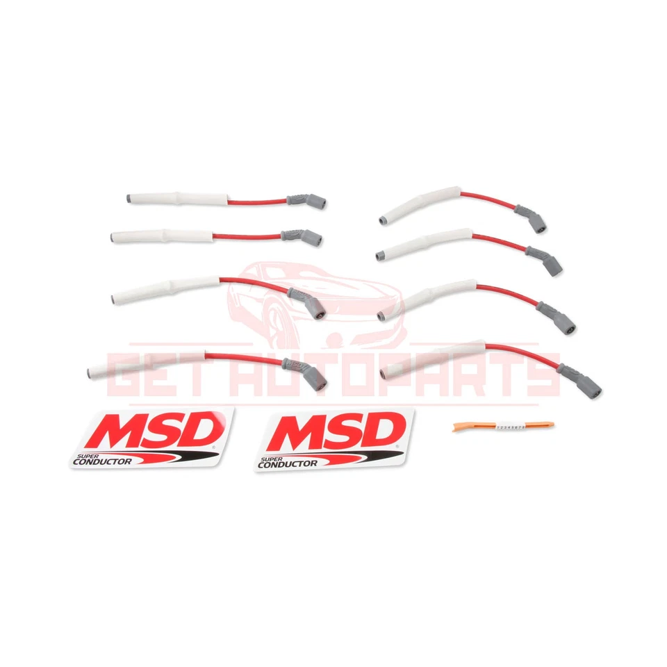 MSD 火花塞电线套装适用于吉姆西育空 XL 2500 2001 - 2006 — 第 2/4 张图片