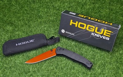 Hogue Hunting Mysto 3.4'' ABLE Lock Folder Knife Black Diamond Richlite - 24414