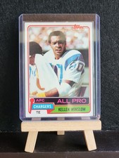 Topps 1981 Kellen Winslow All Pro Rookie #150 Chargers Football Card. rookie card picture