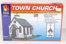 Walthers Town Church HO Kit