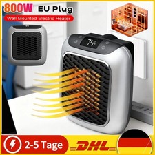 800W Elektrische Mini Heizung Heizlüfter Heizstrahler Heat Mini Keramikheizung