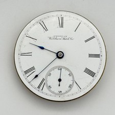 1892 American Waltham Pocket Watch Movement Grade No. 3, Model 1883, 11J, 18S