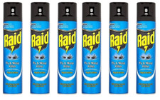 Raid Fly & Wasp Killer  Spray 300ml x 6