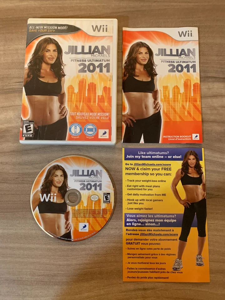 JULIAN MICHAELS 2009 2010 2011 MY FITNESS COACH 2 WII FIT PLUS YOUR SHAPE Lot - Image 4 of 4