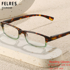 Square Blue Light Blocking Reading Glasses For Men Women Small Frame Glasses New