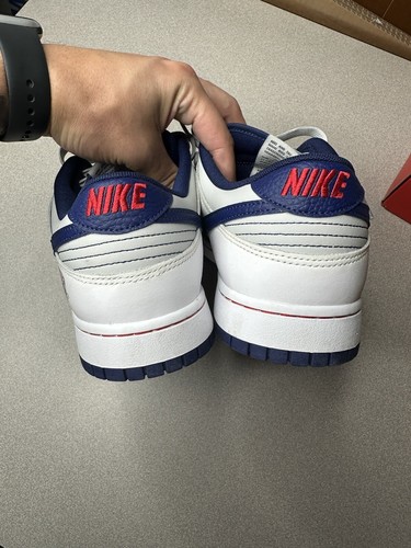 Size 12.5 - Nike Dunk Low EMB x NBA 75th Anniversary - Brooklyn Nets 2021 - Picture 6 of 8