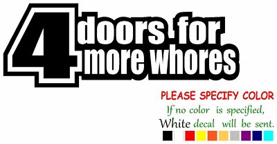COLORS The Doors Decal 3.5" 4.5" 5.5" Nobody Slams Laptop Locker Bumper Window COLORS The Doors Decal 3.5" 4.5" 5.5" Nobody Slams Laptop Locker Bumper Window